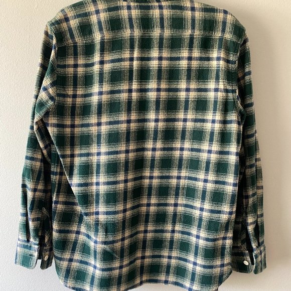 Levi's® Premium - Casual Button Down - Green - Relaxed - Small Shirt - Picture 3 of 7